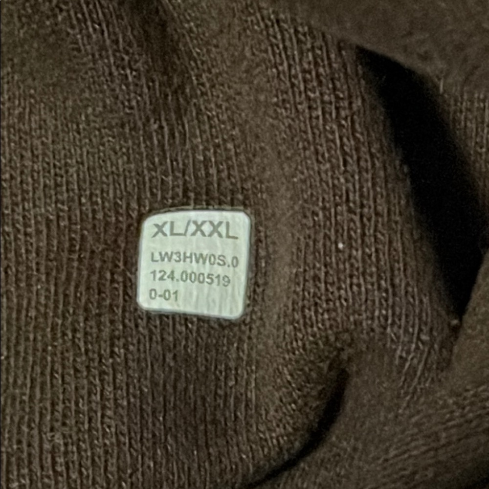 Brown Half-Zip Pullover - image 2